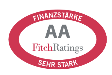 Fitch Ratings AA – Finanzstärke sehr stark
