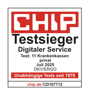 CHIP Testsieger – Digitaler Service, Juli 2025